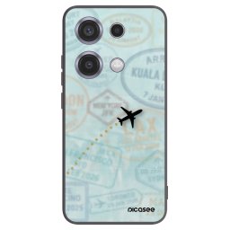 Fekete szilikon tok az alábbi mobiltelefonokra Xiaomi Redmi Note 14S - FLIGHT PATH