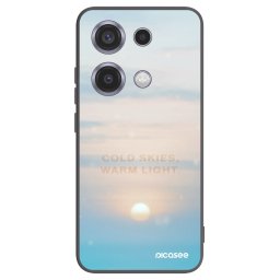 Fekete szilikon tok az alábbi mobiltelefonokra Xiaomi Redmi Note 14S - COLD SKIES