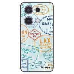 Fekete szilikon tok az alábbi mobiltelefonokra Xiaomi Redmi Note 14S - PASSPORT EDITION