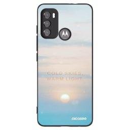 Fekete szilikon tok az alábbi mobiltelefonokra Motorola Edge 60 5G - COLD SKIES