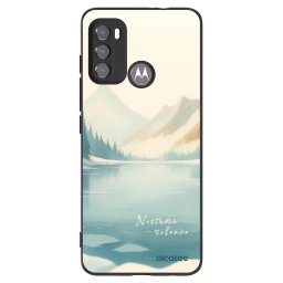 Fekete szilikon tok az alábbi mobiltelefonokra Motorola Edge 60 5G - NOTHERN SILENCE