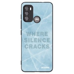 Fekete szilikon tok az alábbi mobiltelefonokra Motorola Edge 60 5G - SILENCE