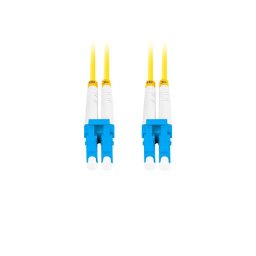 LANBERG optikai patch kábel SM LC/UPC-LC/UPC duplex 5m LSZH G657A1 átmérő 3mm, sárga színű