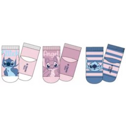 Lilo és Stitch, A csillagkutya babazokni 3 pár/csomag 0-12 hónap Nr1