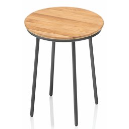 KETTLER TRIBE oldalasztal ? 40 cm - antracit / teak