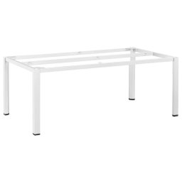 KETTLER CUBIC alumínium asztalváz 180×95 cm - fehér