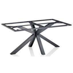 KETTLER X-LEG alumínium asztalváz 160×95 cm - antracit