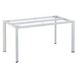 KETTLER EDGE alumínium asztalváz 140×70 cm - ezüst