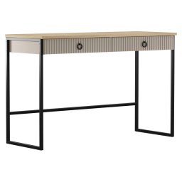 Fésülködőasztal, szürkésbarna Taupe/silverjack tölgy, DOMCA 2S