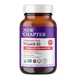 New Chapter Fermentált D3-vitamin, 90 db