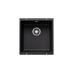 526097 - BLANCO ROTAN 400-U gránit mosogató fekete, excenter nélkül 460X430
