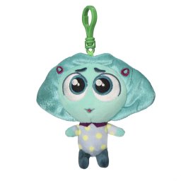 Disney Agymanók Envy 3D plüss figura akasztóval, táskadísz 12 cm
