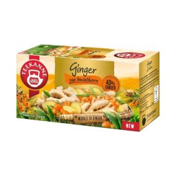 Teekanne Gyömbér és homoktövis ízű tea 20x