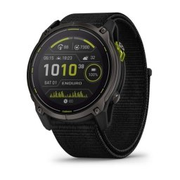 Garmin 010-02751-01 Enduro 3 51mm SOLAR Sapphire, karbonszürke DLC Titánium fekete UltraFit nejlon szíjjal (ED XD)