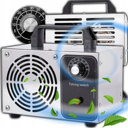 Erős Hordozható fertőtlenítő ózongenerátor, 100 W, 20 g/H