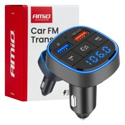 Fm transzmitter 2 usb aljzattal telefon kihangosítóval