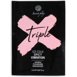 Monodosis Triple X uniszex lnkt gl 2 ml