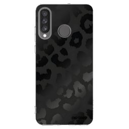 Átlátszó szilikon tok az alábbi mobiltelefonokra Huawei P30 Lite - Midnight Leopard