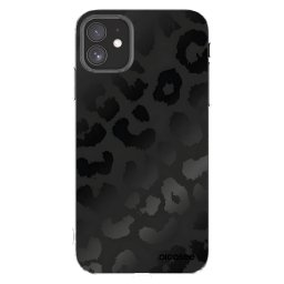 Átlátszó szilikon tok az alábbi mobiltelefonokra Apple iPhone 11 - Midnight Leopard