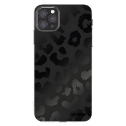 Átlátszó szilikon tok az alábbi mobiltelefonokra Apple iPhone 11 Pro Max - Midnight Leopard