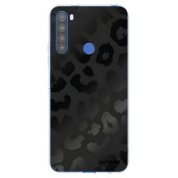 Átlátszó szilikon tok az alábbi mobiltelefonokra Xiaomi Redmi Note 8T - Midnight Leopard