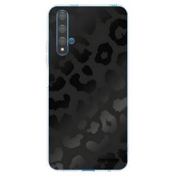Átlátszó szilikon tok az alábbi mobiltelefonokra Huawei Nova 5T - Midnight Leopard