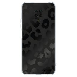 Átlátszó szilikon tok az alábbi mobiltelefonokra Xiaomi Redmi Note 9 Pro - Midnight Leopard