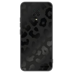 Fekete szilikon tok az alábbi mobiltelefonokra Xiaomi Redmi Note 9 Pro - Midnight Leopard