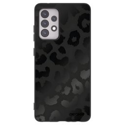 Fekete szilikon tok az alábbi mobiltelefonokra Samsung Galaxy A52 5G A525F - Midnight Leopard