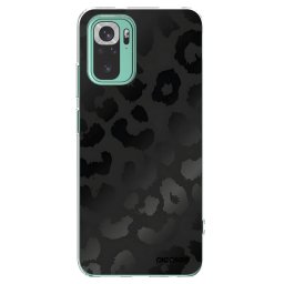 Átlátszó szilikon tok az alábbi mobiltelefonokra Xiaomi Redmi Note 10 Pro - Midnight Leopard