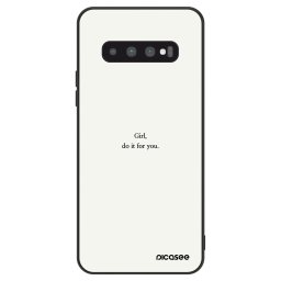 ULTIMATE CASE Samsung Galaxy S10 G973 - készülékre - Girl, do it for you