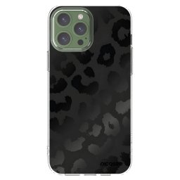Átlátszó szilikon tok az alábbi mobiltelefonokra Apple iPhone 13 Pro Max - Midnight Leopard