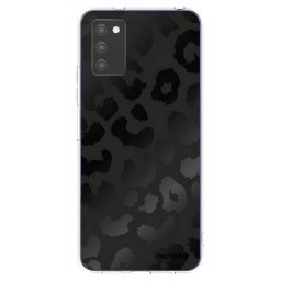 Átlátszó szilikon tok az alábbi mobiltelefonokra Samsung Galaxy A02s A025G - Midnight Leopard
