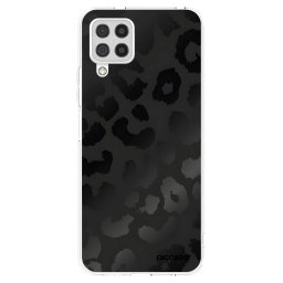 Átlátszó szilikon tok az alábbi mobiltelefonokra Samsung Galaxy A22 A225F 4G - Midnight Leopard