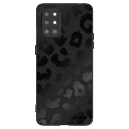 Fekete szilikon tok az alábbi mobiltelefonokra OnePlus 8T - Midnight Leopard