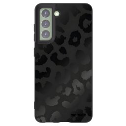 Fekete szilikon tok az alábbi mobiltelefonokra Samsung Galaxy S21 FE 5G - Midnight Leopard
