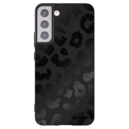Fekete szilikon tok az alábbi mobiltelefonokra Samsung Galaxy S22+ 5G - Midnight Leopard