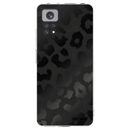 Átlátszó szilikon tok az alábbi mobiltelefonokra Xiaomi Redmi Note 11 - Midnight Leopard