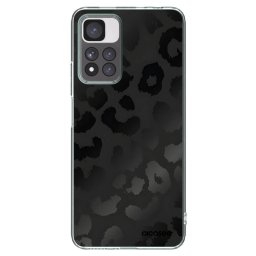 Átlátszó szilikon tok az alábbi mobiltelefonokra Xiaomi Redmi Note 11 Pro+ 5G - Midnight Leopard
