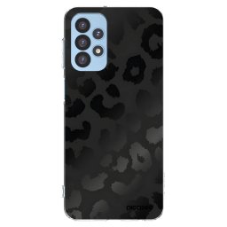 Átlátszó szilikon tok az alábbi mobiltelefonokra Samsung Galaxy A23 A235F 4G - Midnight Leopard