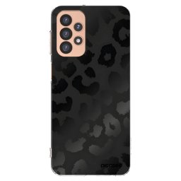 Átlátszó szilikon tok az alábbi mobiltelefonokra Samsung Galaxy A23 A236B 5G - Midnight Leopard