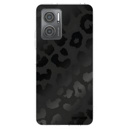 Átlátszó szilikon tok az alábbi mobiltelefonokra Xiaomi Redmi 10 5G - Midnight Leopard