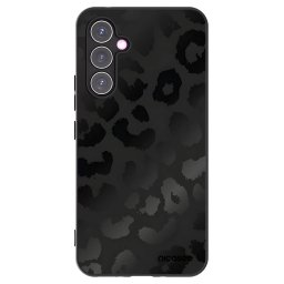 Fekete szilikon tok az alábbi mobiltelefonokra Samsung Galaxy A54 5G A546B - Midnight Leopard