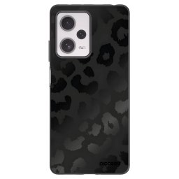 Fekete szilikon tok az alábbi mobiltelefonokra Xiaomi Redmi Note 12 Pro+ 5G - Midnight Leopard