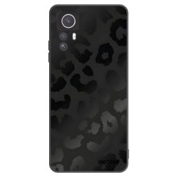 Fekete szilikon tok az alábbi mobiltelefonokra Xiaomi Redmi Note 12S - Midnight Leopard