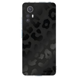 Átlátszó szilikon tok az alábbi mobiltelefonokra Xiaomi Redmi Note 12S - Midnight Leopard