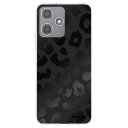 Átlátszó szilikon tok az alábbi mobiltelefonokra Xiaomi Redmi 12 5G - Midnight Leopard