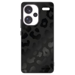 Fekete szilikon tok az alábbi mobiltelefonokra Xiaomi Redmi Note 13 Pro+ 5G - Midnight Leopard