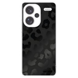 Átlátszó szilikon tok az alábbi mobiltelefonokra Xiaomi Redmi Note 13 Pro+ 5G - Midnight Leopard