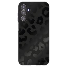 Fekete szilikon tok az alábbi mobiltelefonokra Samsung Galaxy A15 A156B 5G - Midnight Leopard